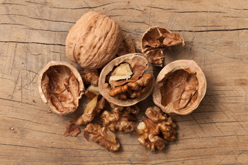 Walnuts Healthy Fruit Rustic Still life