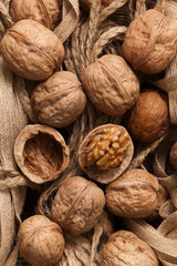 Walnuts Healthy Fruit Rustic Still Life