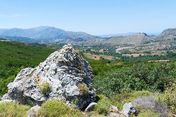 Crete. Mountain valley view