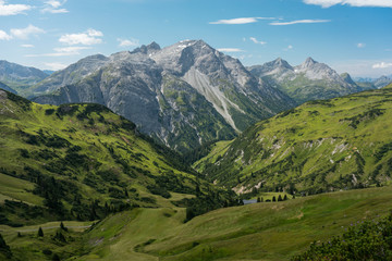 Fototapeta na wymiar Berg Landschaft