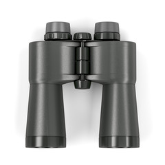 Black binoculars, top view