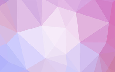 Light Purple, Pink vector abstract mosaic backdrop.