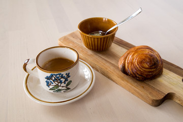 Espresso with Croissant 