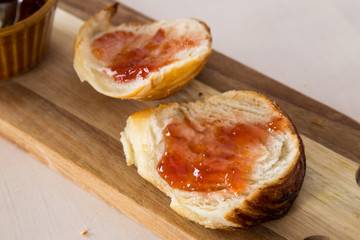 Croissant with Marmalade 