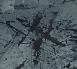 Abstract modern art. Ink painting. 