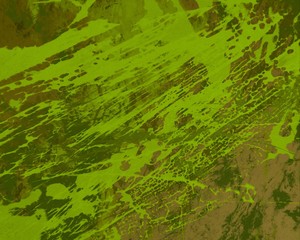 Colorful ink painting. Abstract background. Hand made.