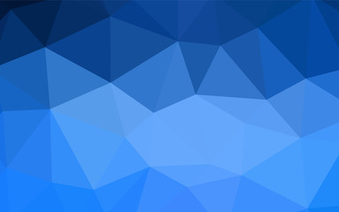 Dark Blue, Red vector abstract mosaic pattern.