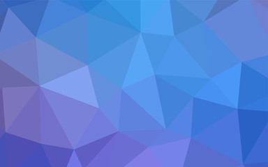 Obraz premium Light Pink, Yellow vector gradient triangles template.
