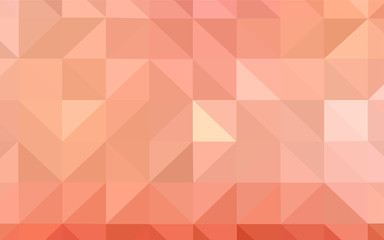 Fototapeta premium Light Red vector gradient triangles template.