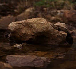 Rock in a Stream