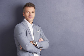 Mature businessman portrait