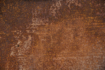 metal surface with rust. texture