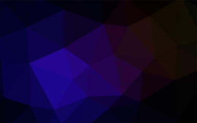Obraz premium Dark Blue, Red vector abstract mosaic background.