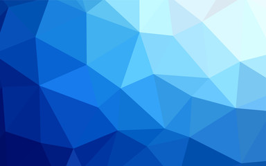 Dark Green, Yellow vector polygon abstract layout.