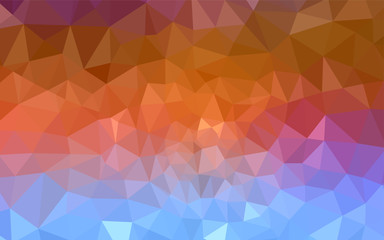 Light Multicolor vector polygonal pattern.
