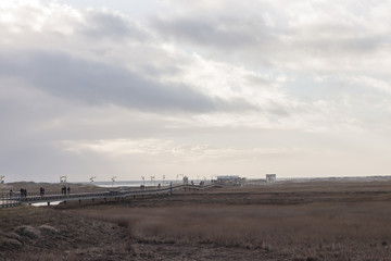 Am Strand von Sankt Peter Ording