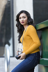 Woman fashion outdoors