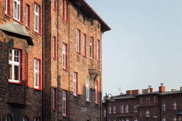 Katowice, Nikiszowiec, Traditional, old buildings of the mining district of Silesia © Rochu_2008