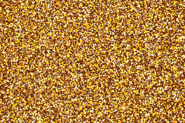 Gold glitter explosion. Seamless pattern
