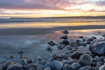 Sunset at Lahinch Beach