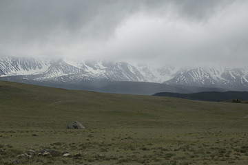 Rain in the mountains