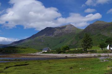 View over Corran in the Scottish Highlands