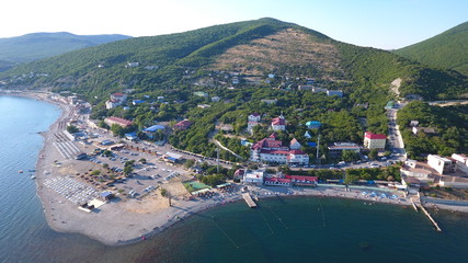 Novorossiysk quay  Cemes Bay, Black Sea, Krasnodar region, Russia 2018-08-08