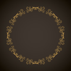 Vignette. Vector drawing