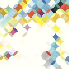 Pixelated colorful background. 2d rendered illustration.