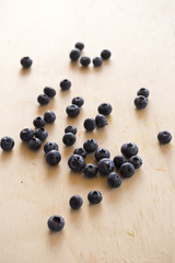 fruit fresh on wooden table