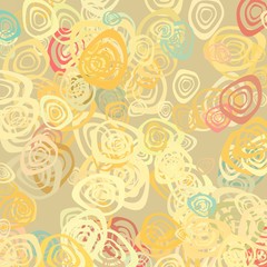 Various colorful pattern. 2d illustration.