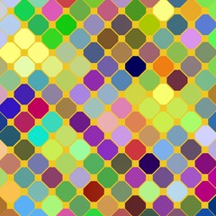 Various colorful pattern. 2d illustration.