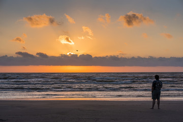 Morning on the beach