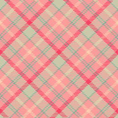 Seamless tartan vector pattern