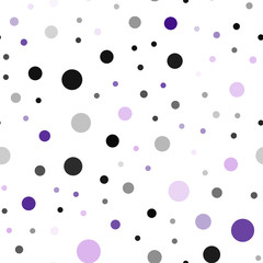 Light Purple, Pink vector seamless cover with spots.