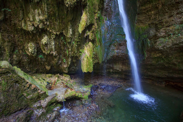 Hinanger Wasserfall im Oberallgäu