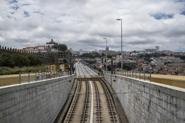 Naklejka premium Trilhos das ferrovias