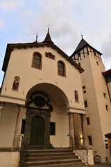 Fototapeta na wymiar Kapelle St. Antonius Eremita in Brig Kanton Wallis