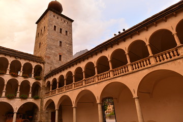 Stockalperschloss  in Brig Kanton Wallis 