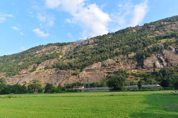 Brig im Kanton Wallis - Schweiz 