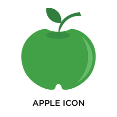 Apple icon vector isolated on white background, Apple sign
