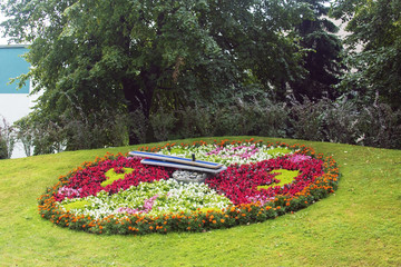 he Flower Clock at Ventspils