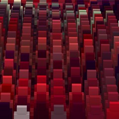 Obraz premium 3d rendered geometric pattern.