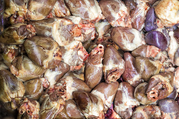 sheep hearts for cook and eat