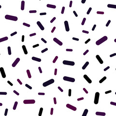 Dark Pink vector seamless pattern with sharp lines.