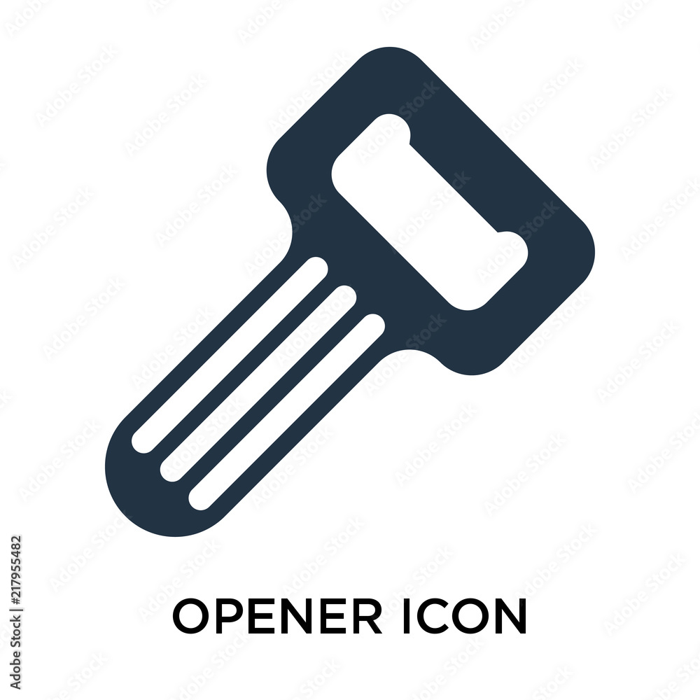 Poster opener icons isolated on white background. modern and editable opener icon. simple icon vector illus