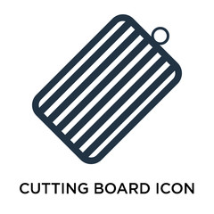 cutting board icons isolated on white background. Modern and editable cutting board icon. Simple icon vector illustration.