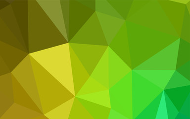 Obraz premium Dark BLUE vector shining triangular cover.