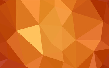 Dark Red vector abstract mosaic backdrop.