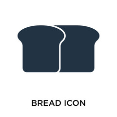 bread icons isolated on white background. Modern and editable bread icon. Simple icon vector illustration.